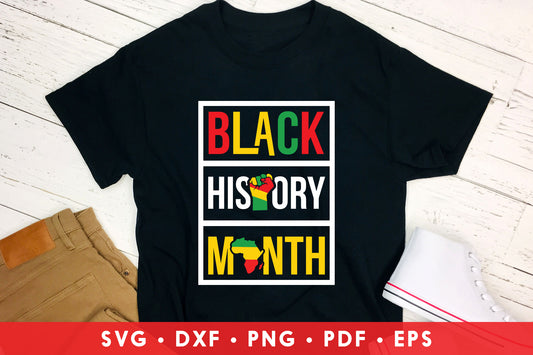 Black History Month, Juneteenth Cut File SVG