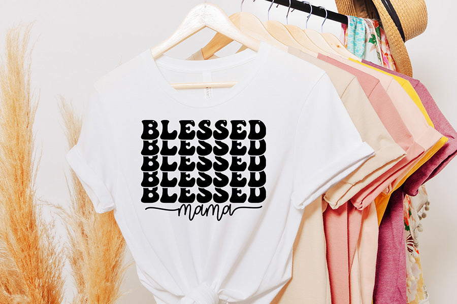 Blessed Mama, Mother's Day SVG Cut File