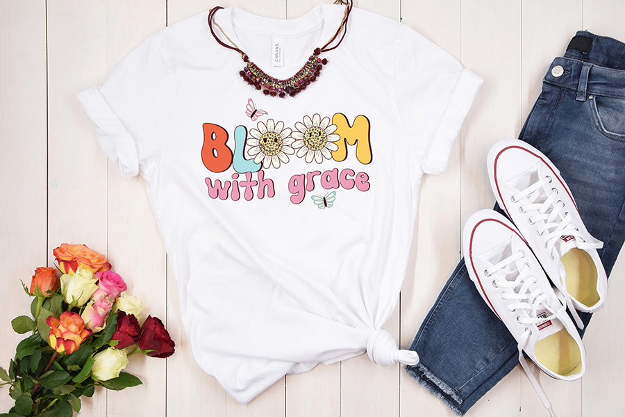 Bloom with Grace - Retro Spring Sublimation