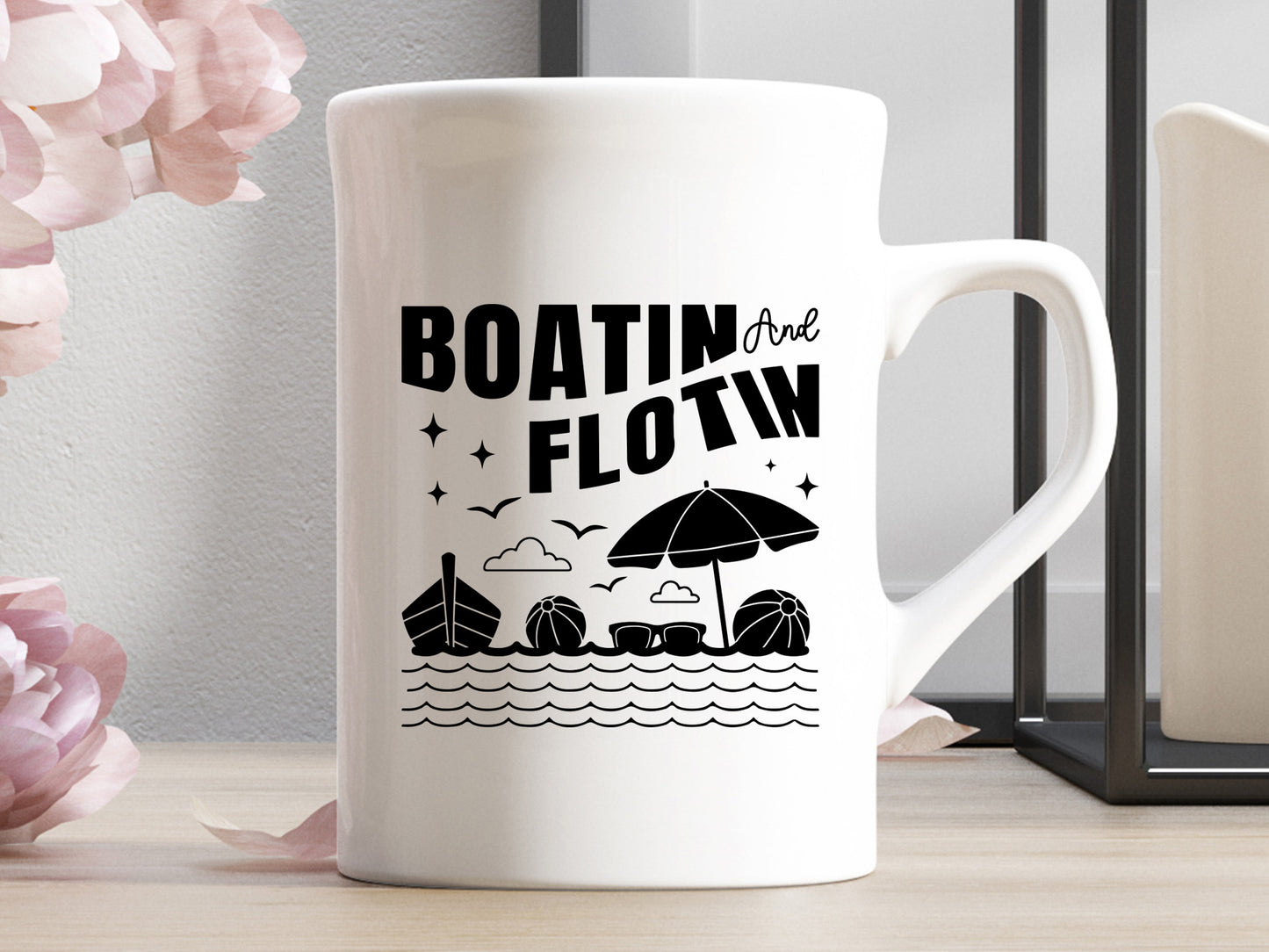 Boatin and Flotin, Funny Summer SVG