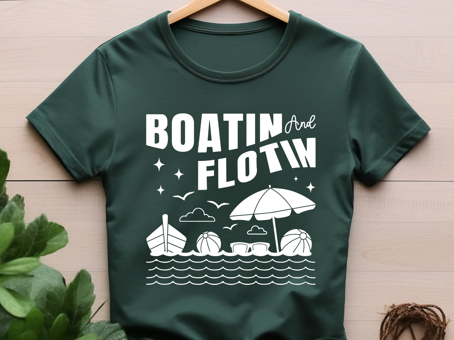 Boatin and Flotin, Funny Summer SVG