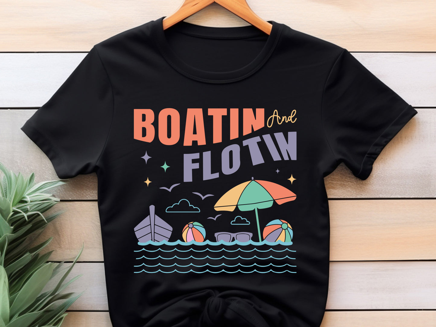 Boatin and Flotin, Funny Summer SVG