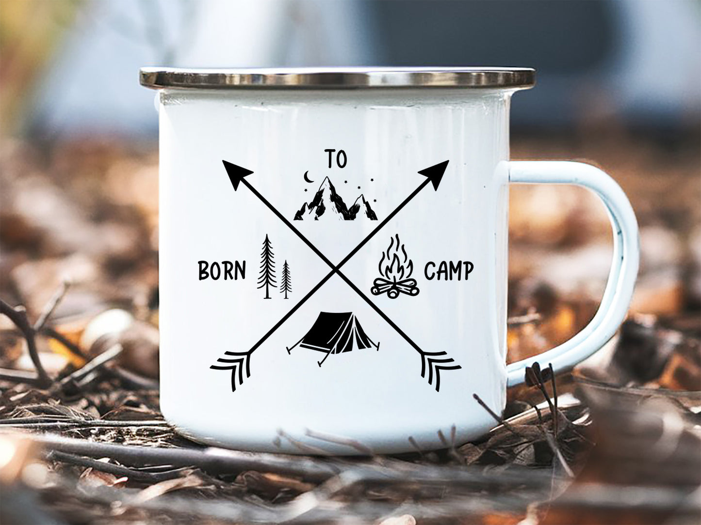 Born to Camp, Camping SVG Cut File