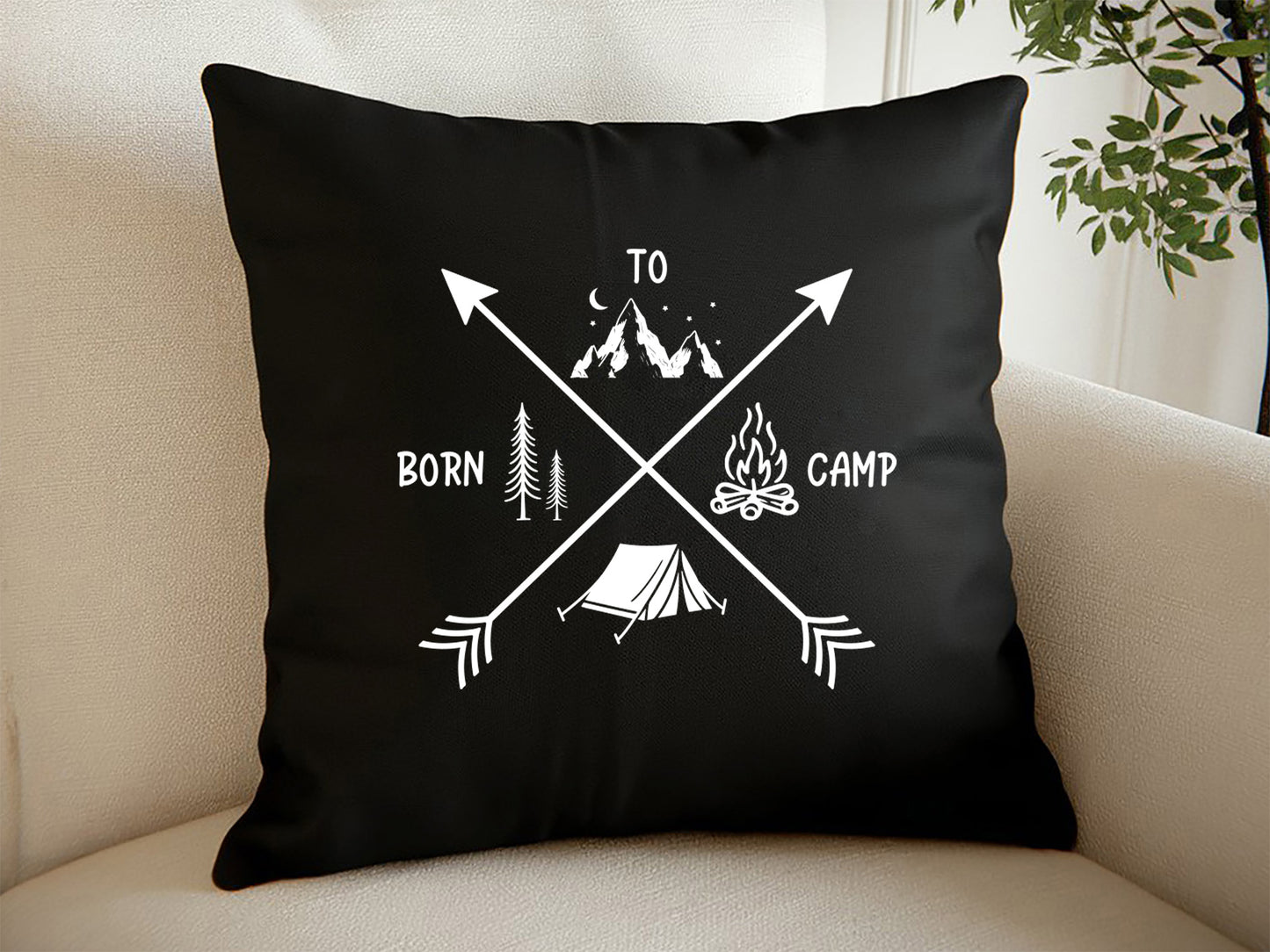 Born to Camp, Camping SVG Cut File