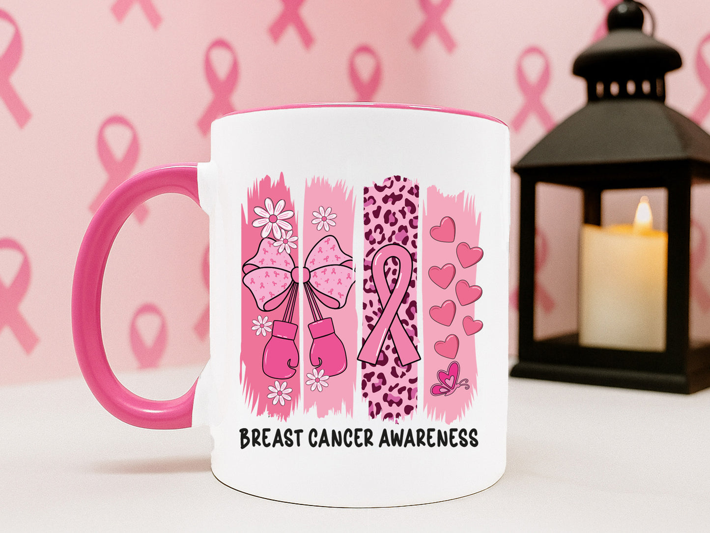 Breast Cancer Awareness Preppy Sublimation