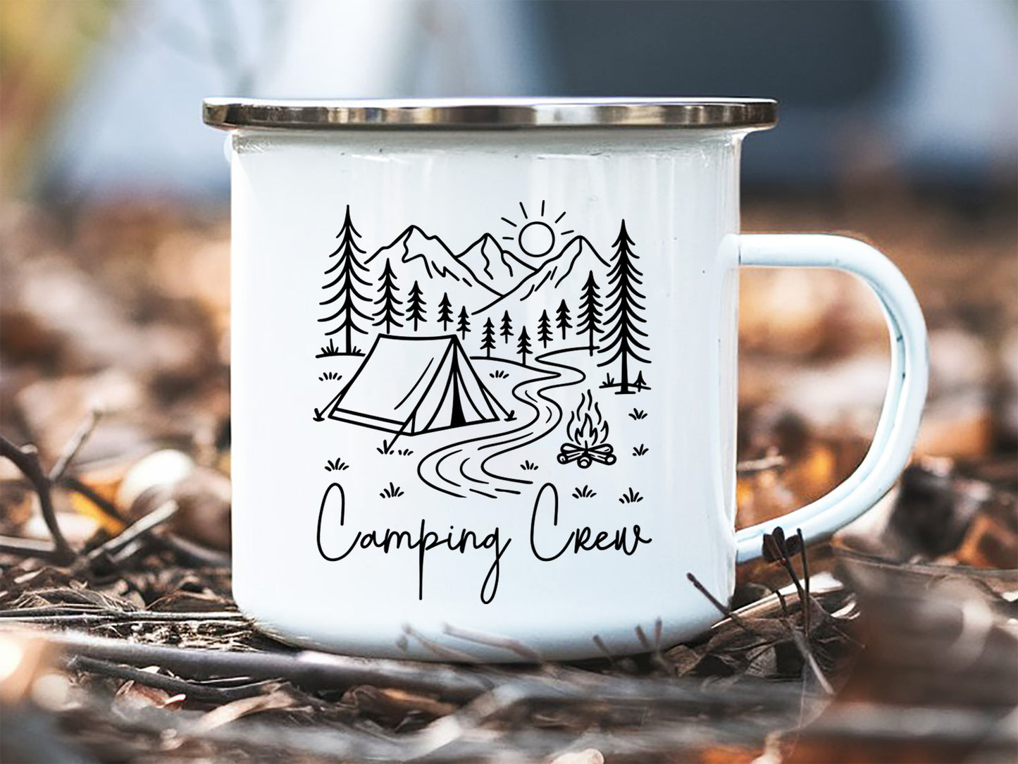 Camping Crew SVG, DXF, EPS, PNG Cut File