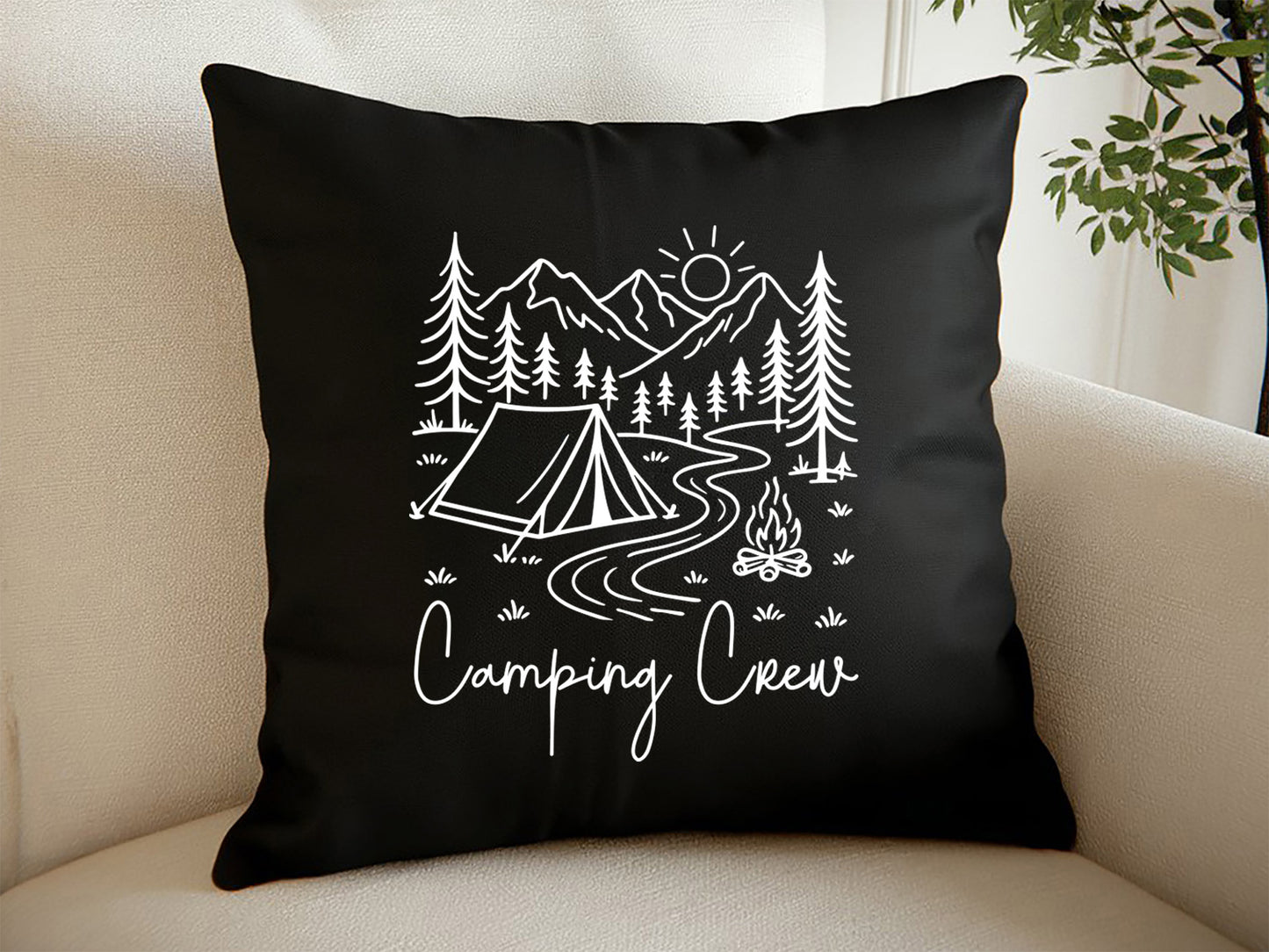 Camping Crew SVG, DXF, EPS, PNG Cut File