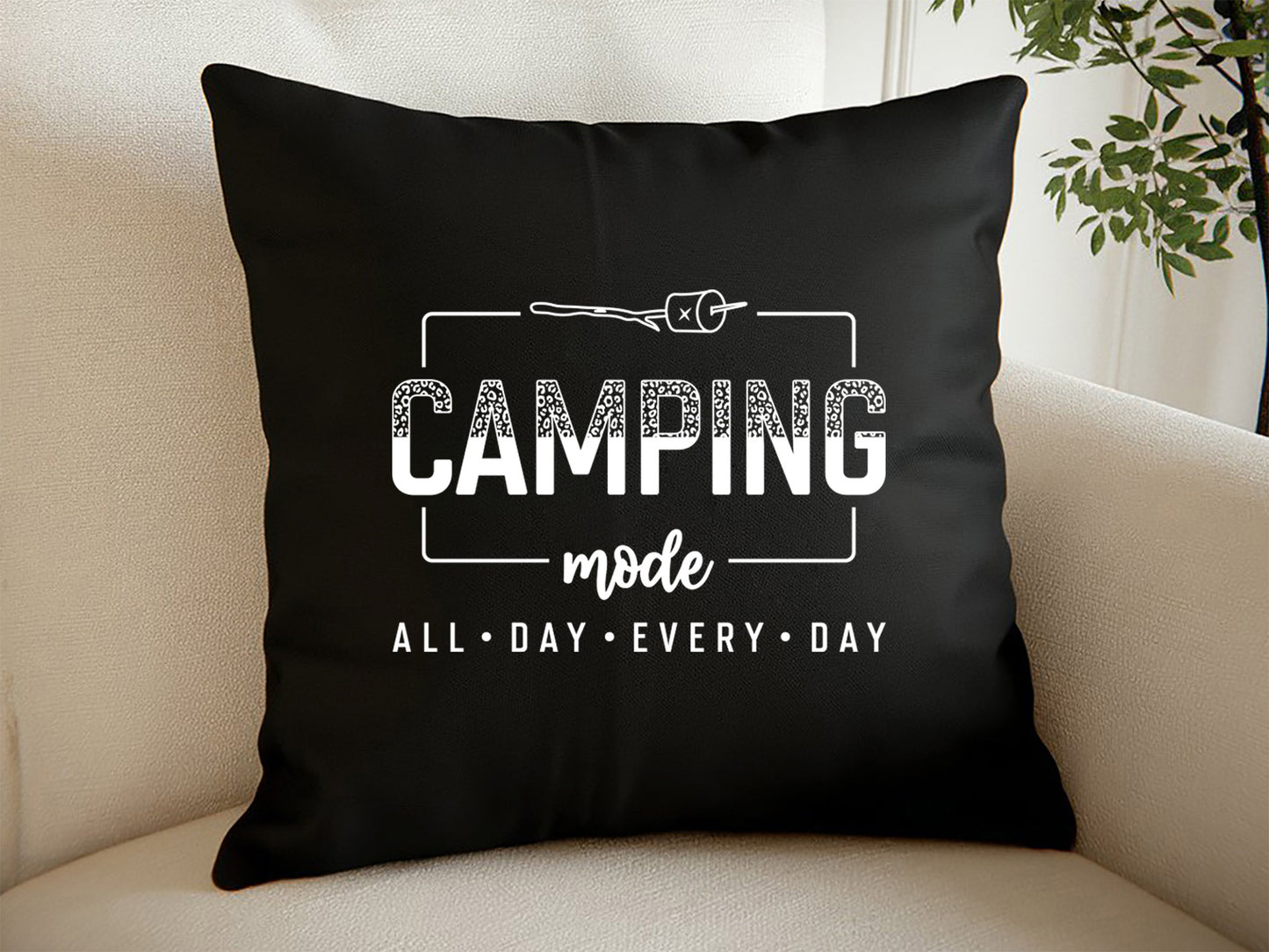 Camping Mode All Day Every Day SVG Design