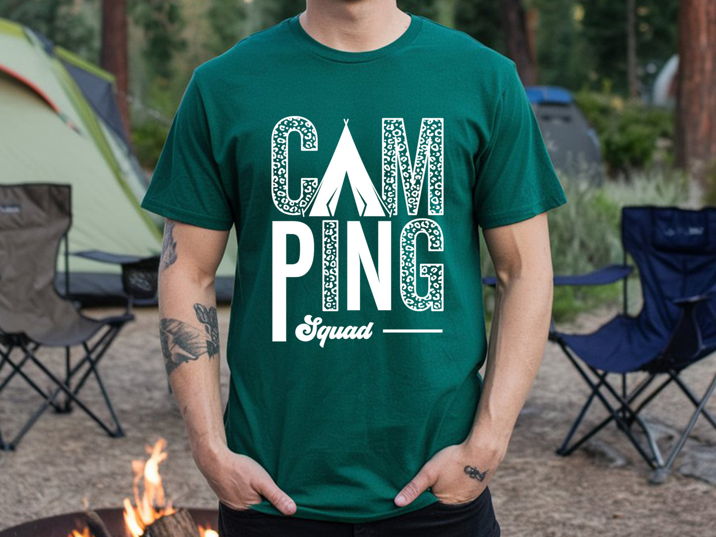 Camping Squad, Outdoor Life SVG Design
