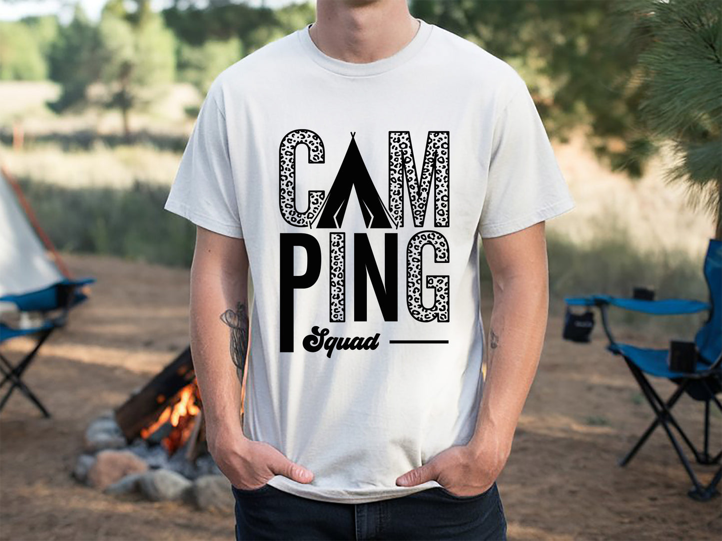 Camping Squad, Outdoor Life SVG Design