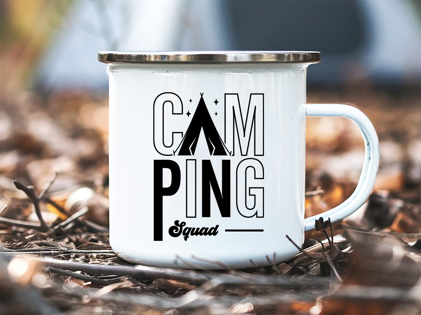 Camping Squad, Outdoor SVG Cut File