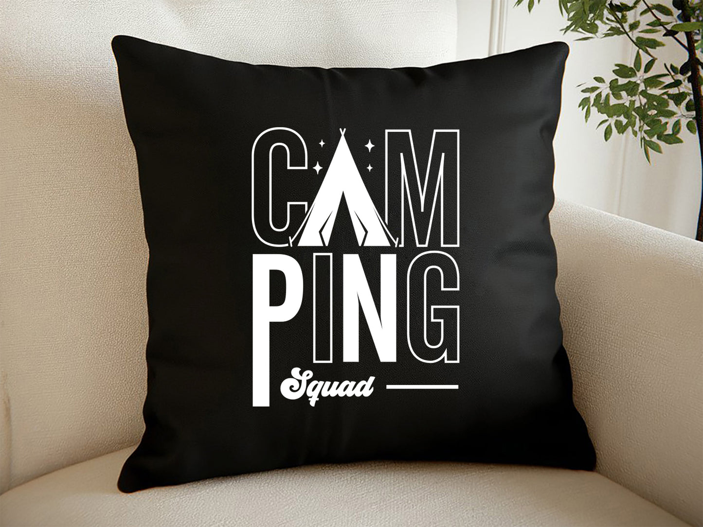 Camping Squad, Outdoor SVG Cut File