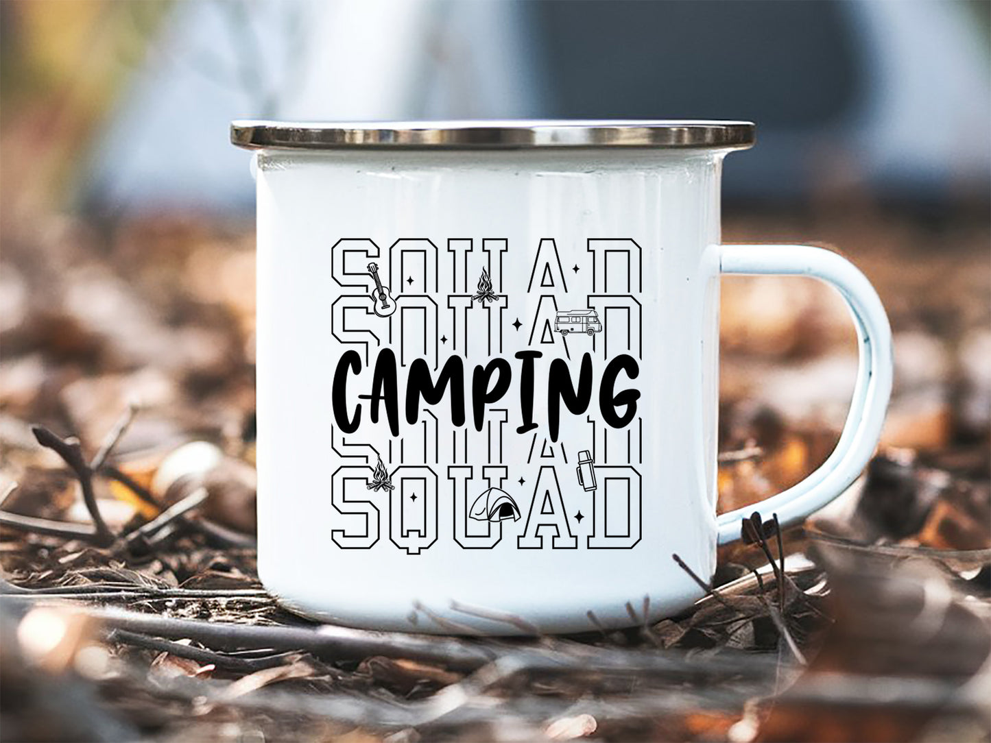 Camping Squad, Outdoor SVG Vector
