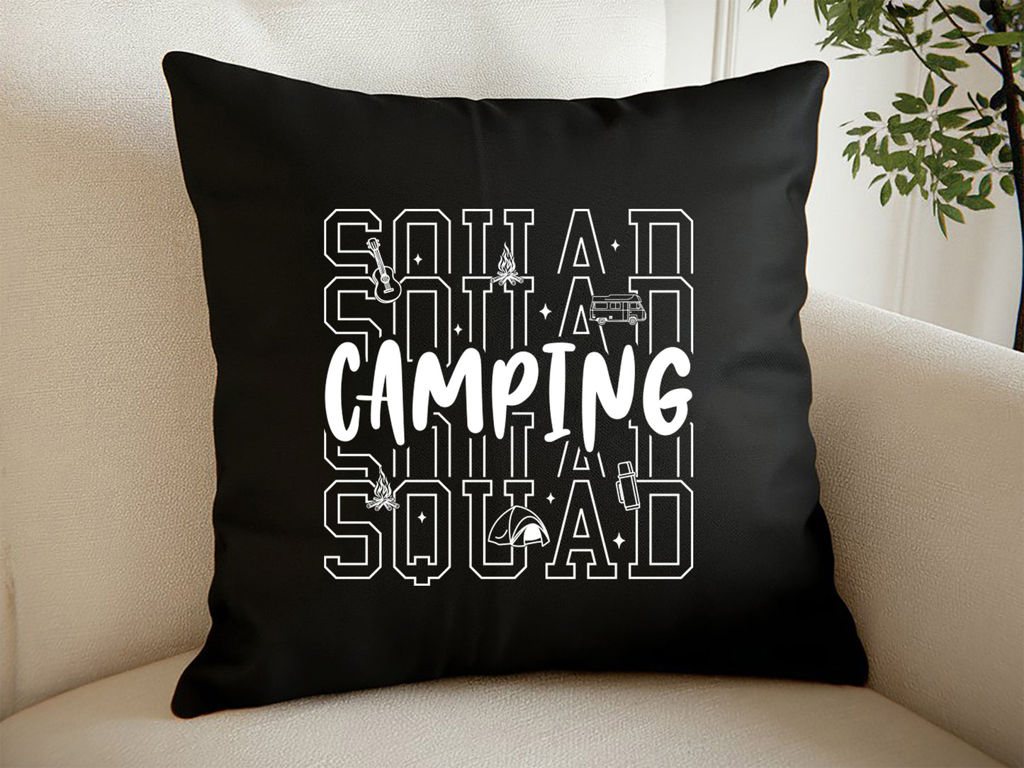 Camping Squad, Outdoor SVG Vector