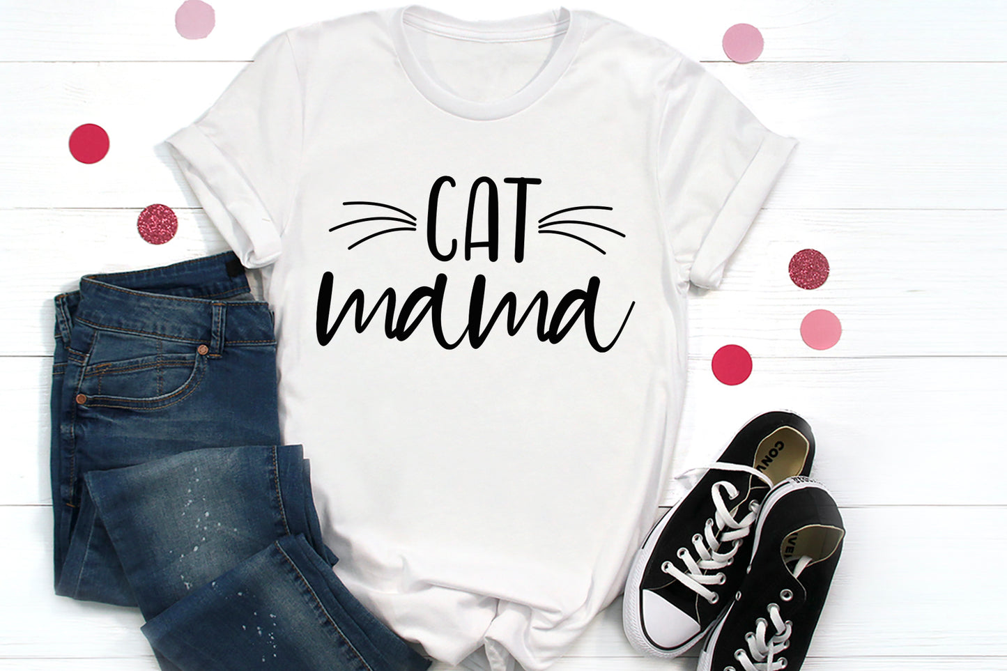 Cat Mama SVG Cut File