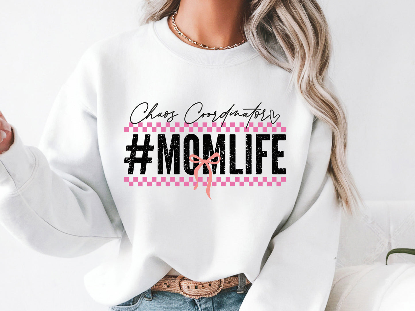 Chaos Coordinator, Mom Life Sublimation Design