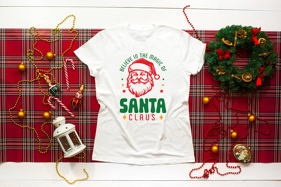 Believe in the Magic of Santa Claus, Christmas SVG
