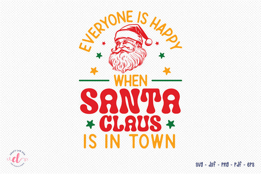 Santa Claus Quote SVG, Christmas SVG