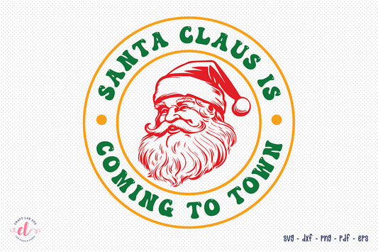 Santa Claus is Coming to Town, Christmas SVG