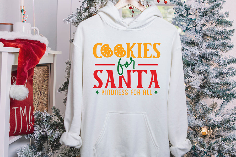 Cookies for Santa Kindness for All, Christmas SVG