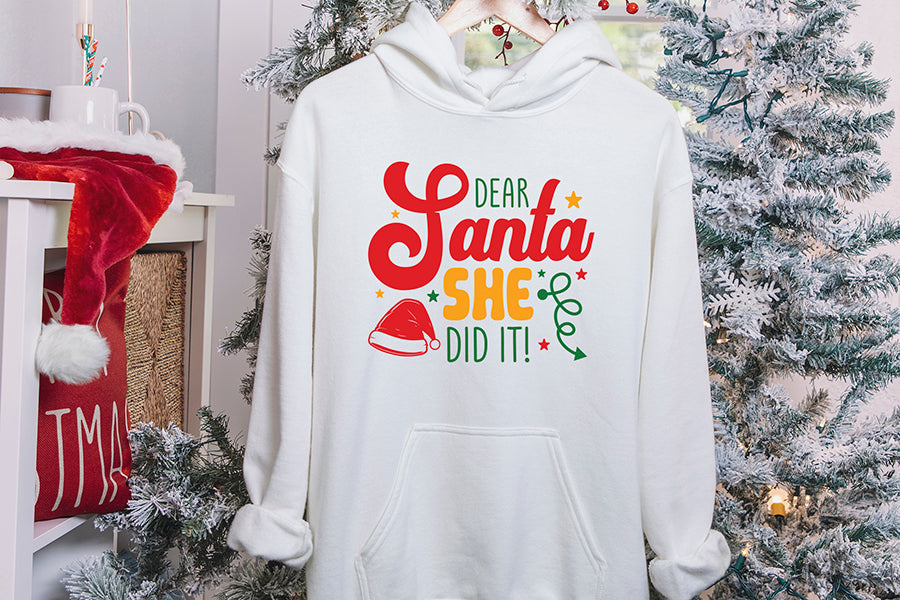 Dear Santa She Did It | Christmas SVG