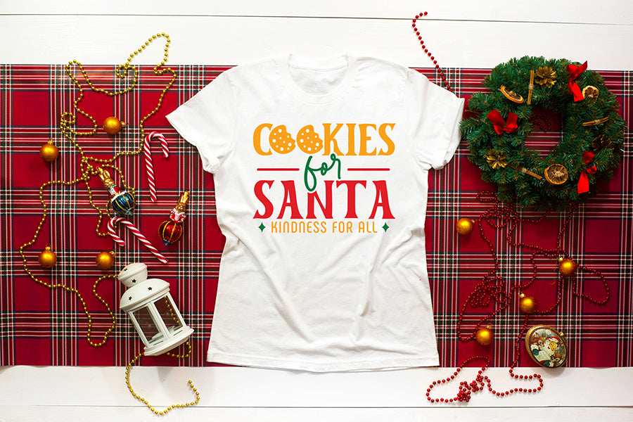 Cookies for Santa Kindness for All, Christmas SVG