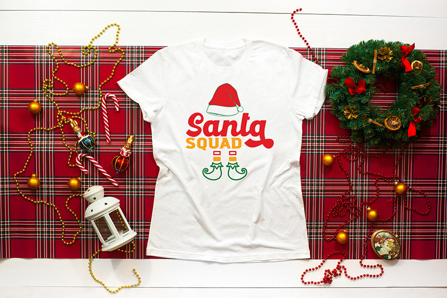 Santa Squad SVG, Santa Claus Quote SVG