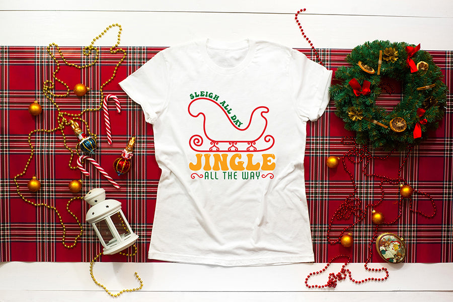 Sleigh All Day | Santa Claus Quote SVG