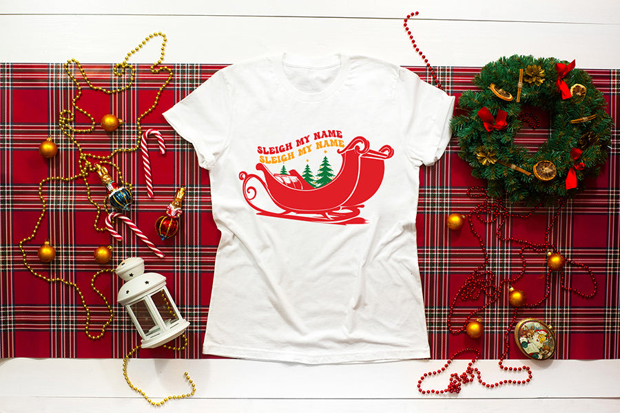 Sleigh My Name, Santa Claus Quote SVG