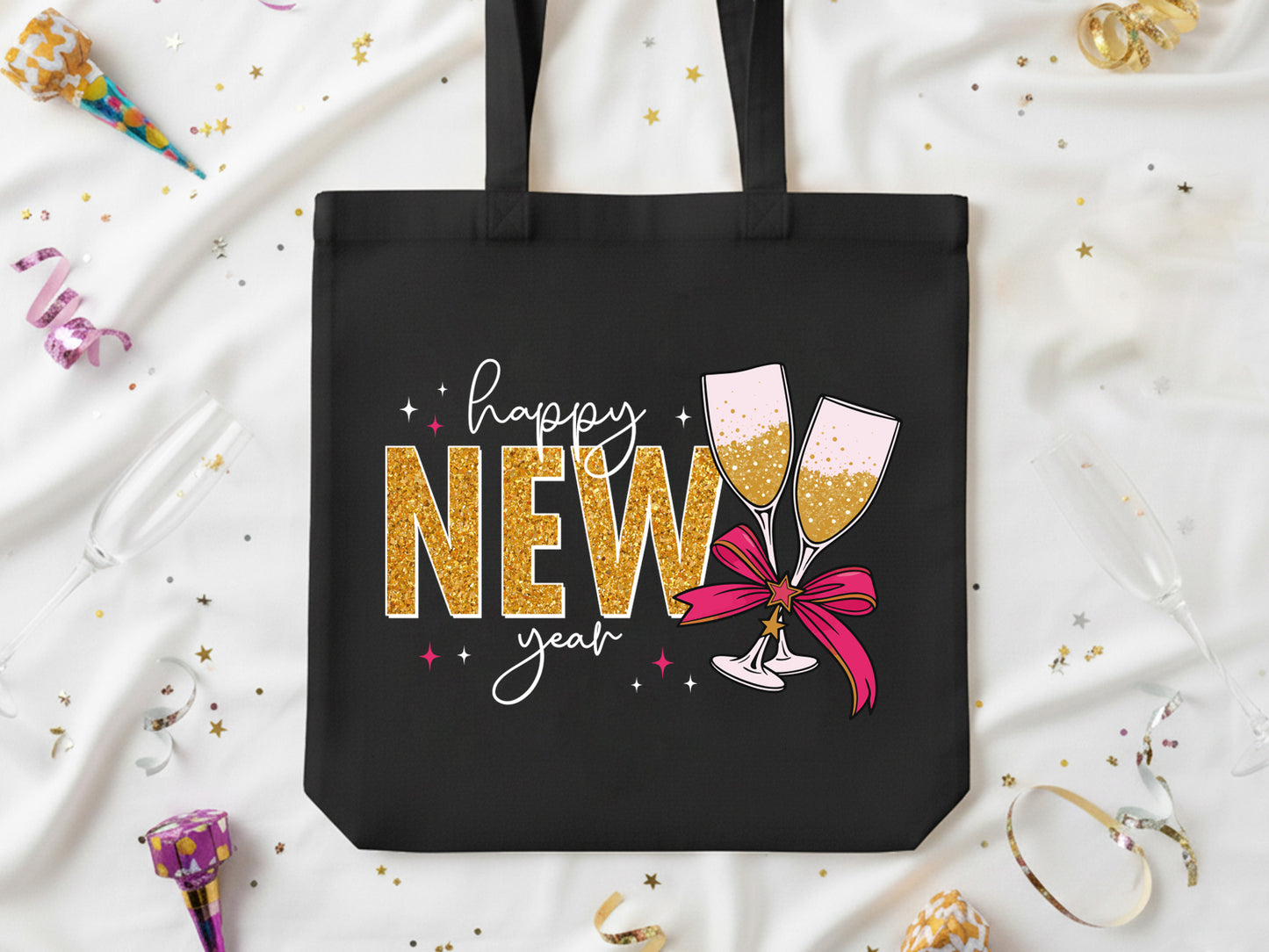Coquette Happy New Year Sublimation Transfer