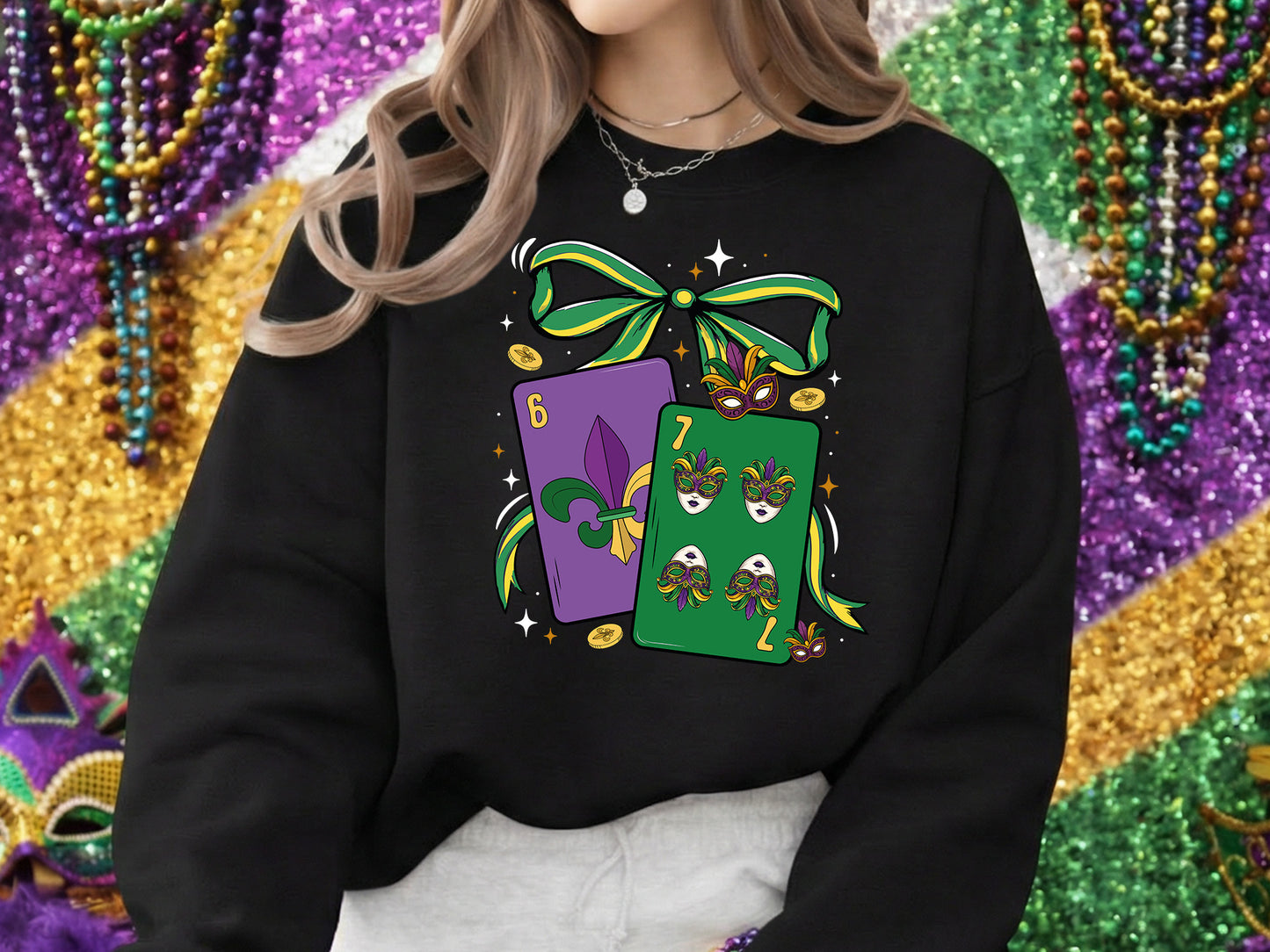 Coquette Mardi Gras 67 PNG Sublimation