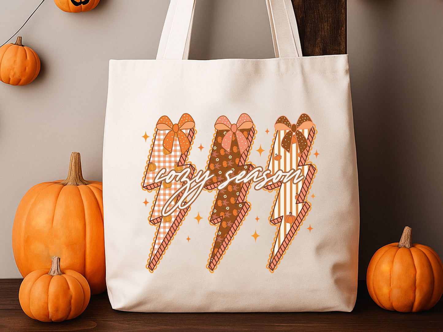 Cozy Season, Fall Coquette Bow Sublimation