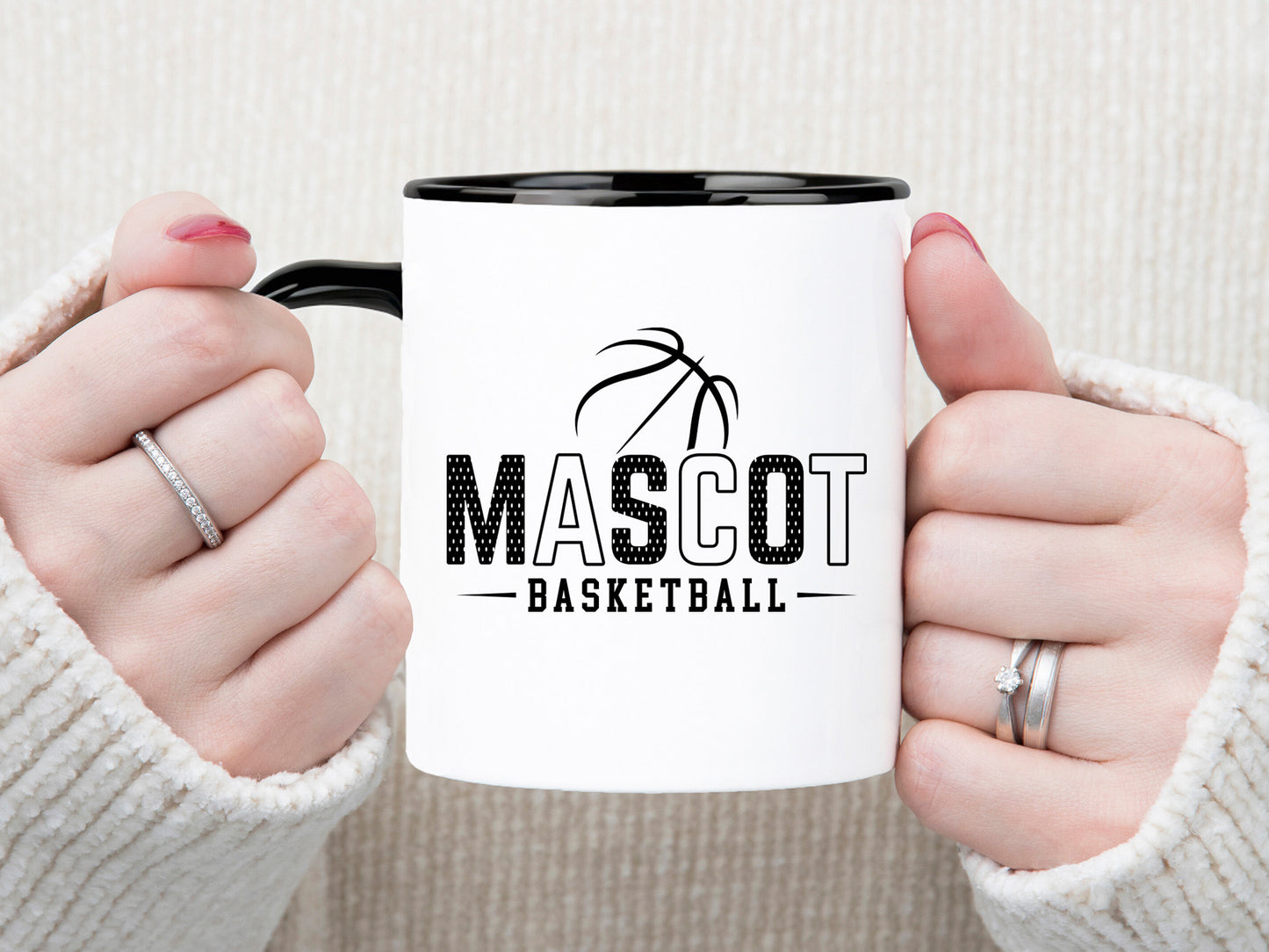 Cricut Mascot Basketball SVG