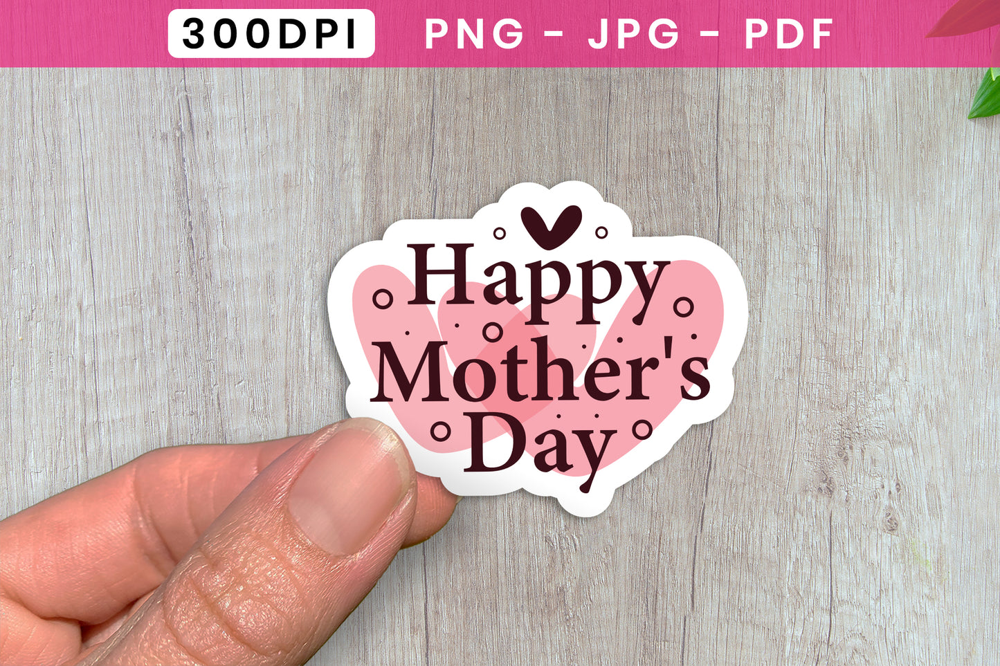 Cute Happy Mothers Day Sticker