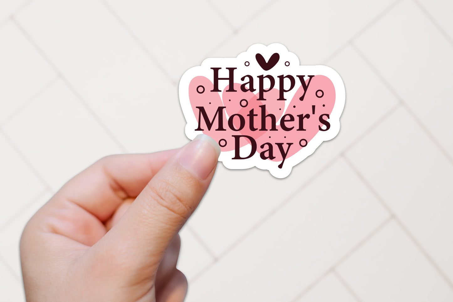 Cute Happy Mothers Day Sticker