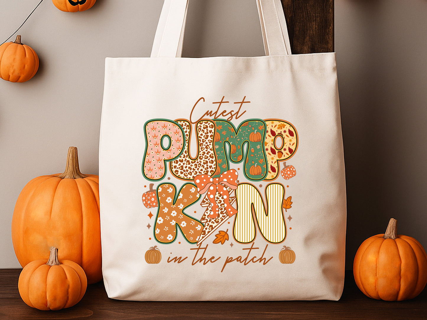 Cutest Pumpkin in the Patch, Coquette Fall Sublimation