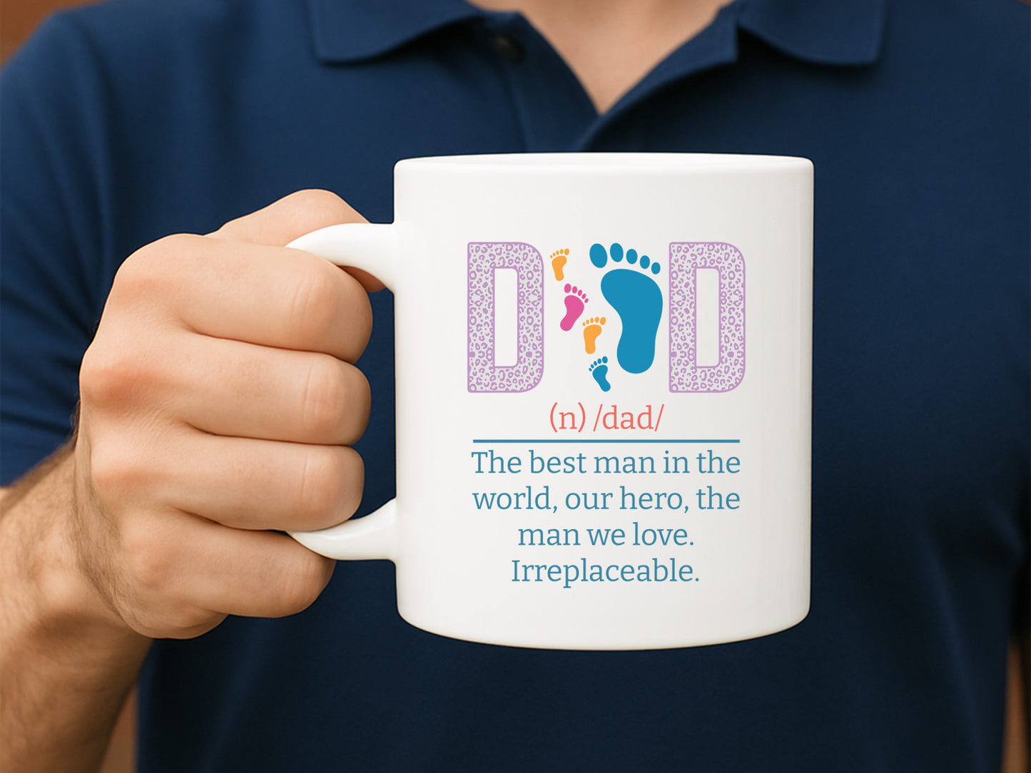 Dad Definition, Father's Day Sublimation Design