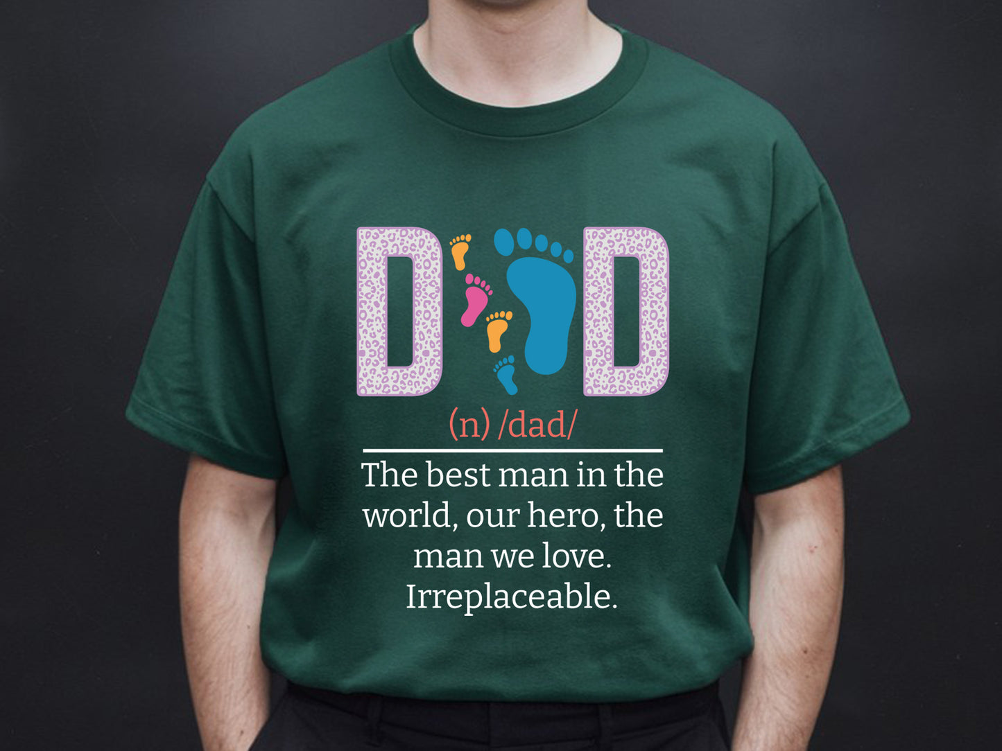 Dad Definition, Father's Day Sublimation Design