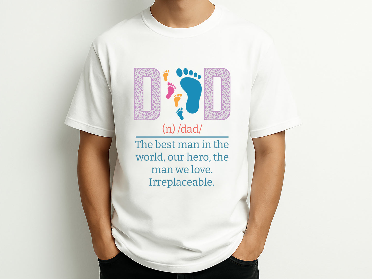 Dad Definition, Father's Day Sublimation Design