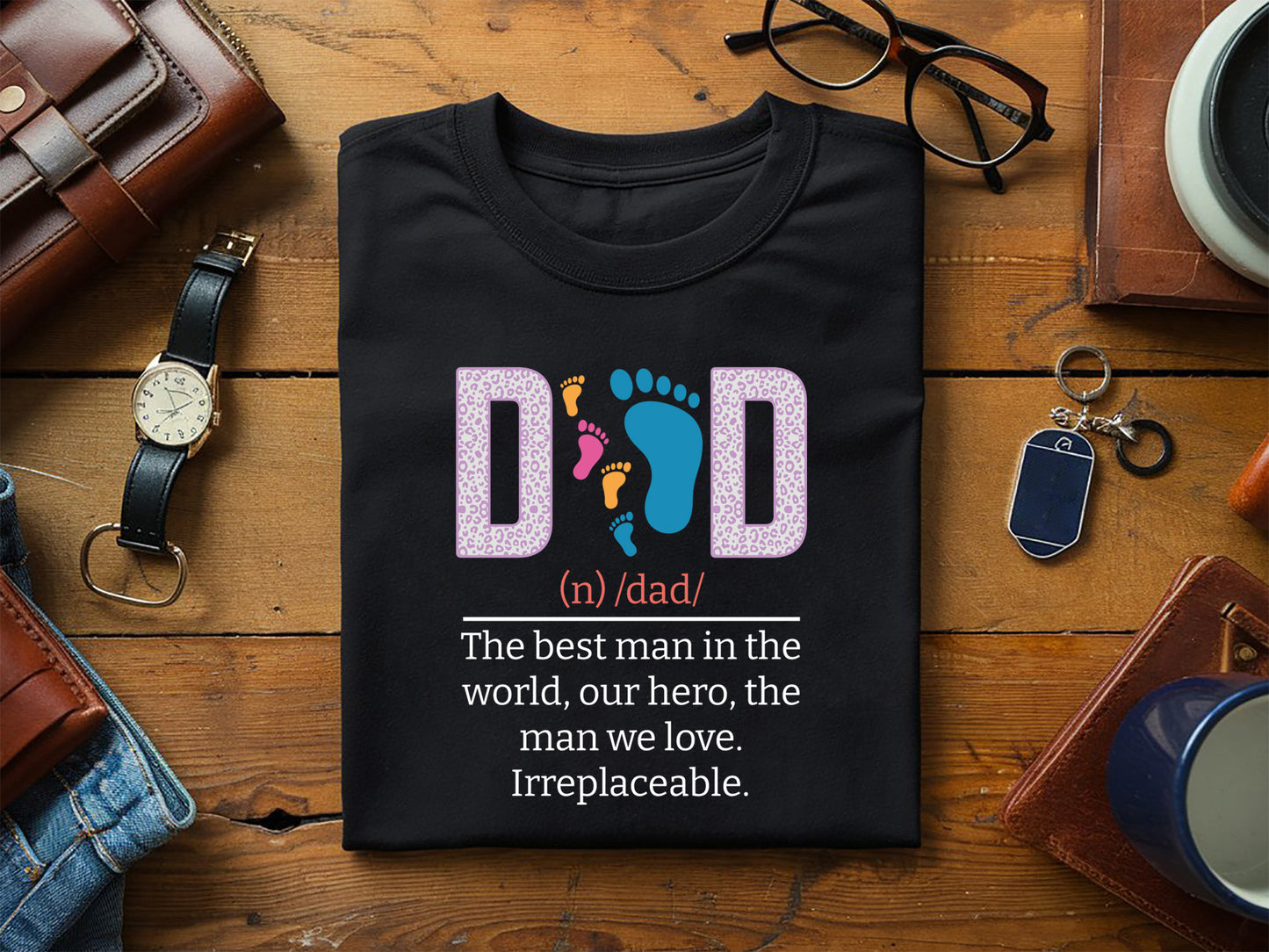 Dad Definition, Father's Day Sublimation Design