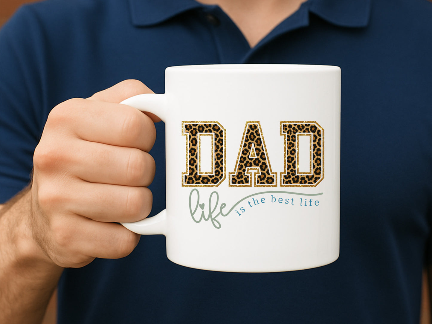 Dad Life is the Best Life, Fathers Day Quote Sublimation