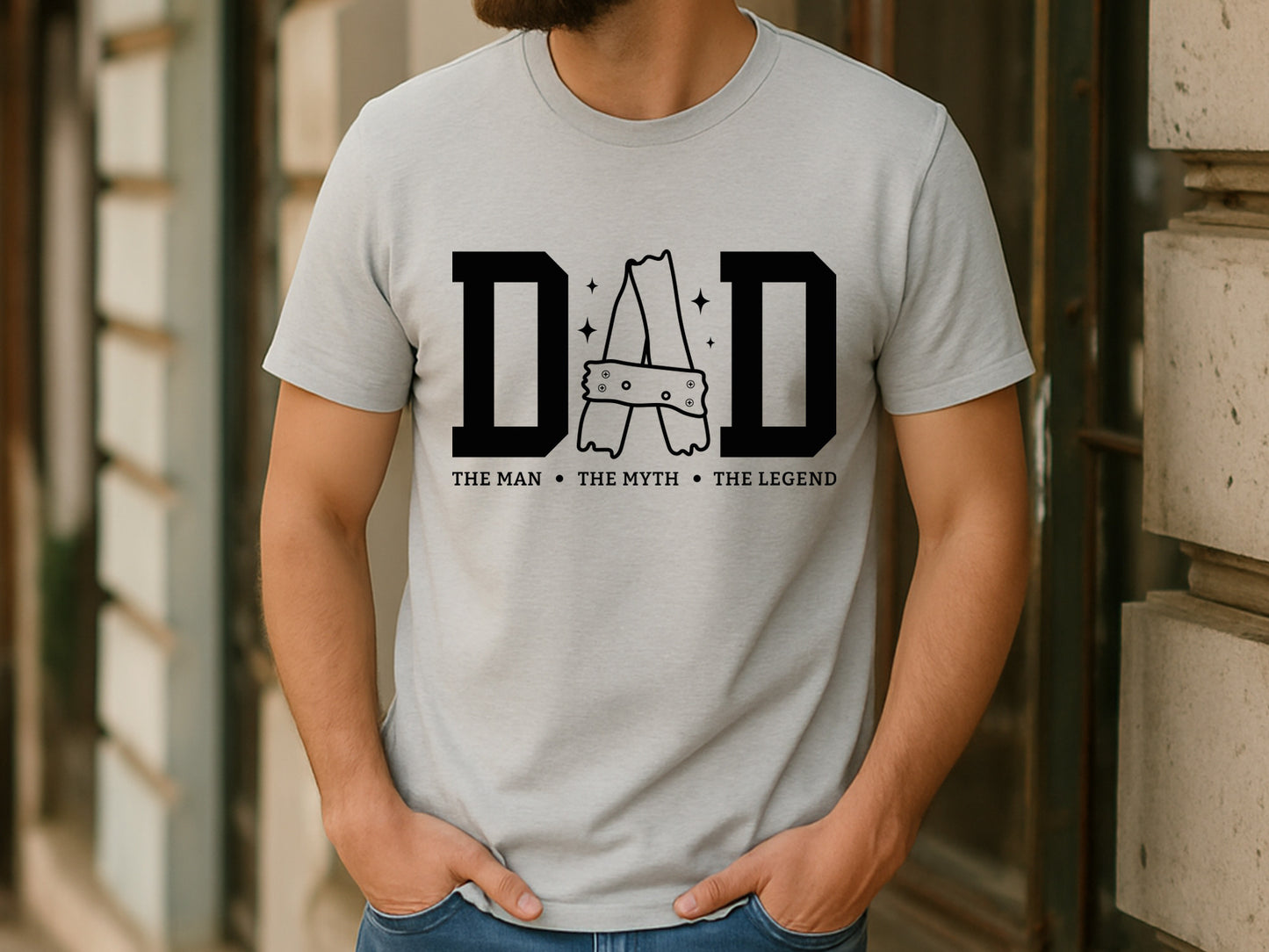 Dad The Man The Myth The Legend, Father's Day SVG File