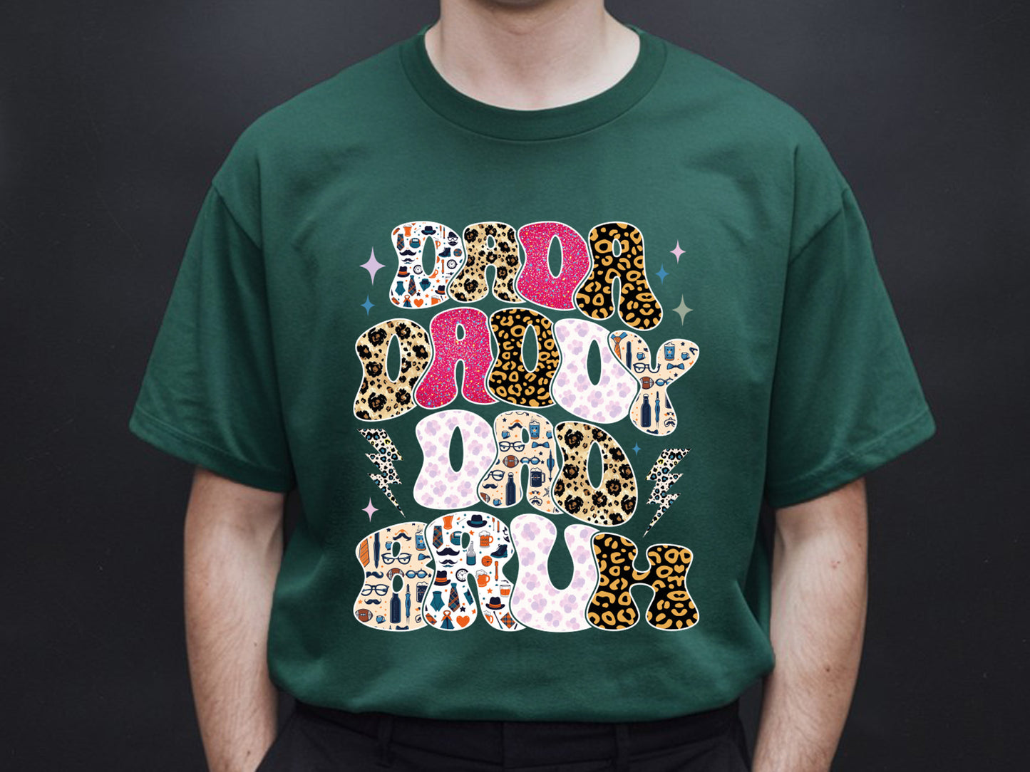 Dada Daddy Dad Bruh Sublimation Design