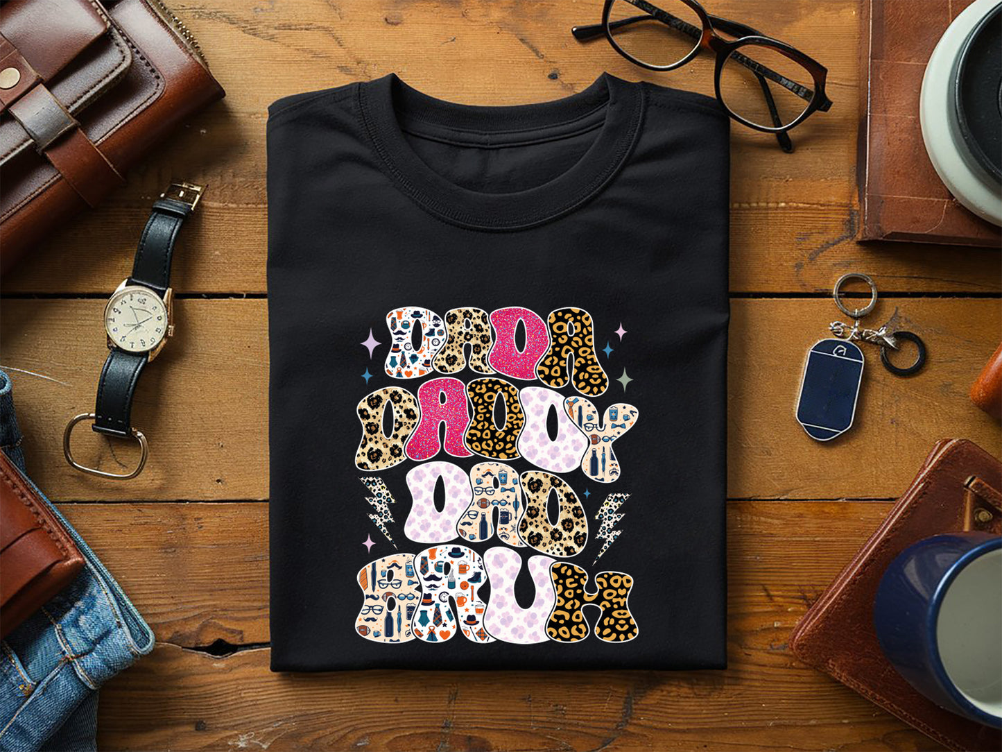 Dada Daddy Dad Bruh Sublimation Design