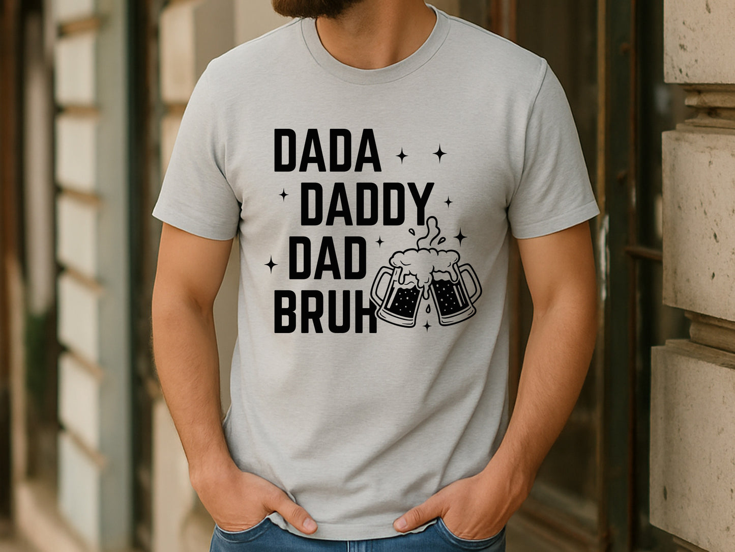 Dada Daddy Dad Bruh, Fathers Day Funny SVG