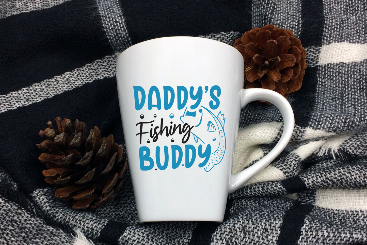 Daddy's Fishing Buddy SVG Design