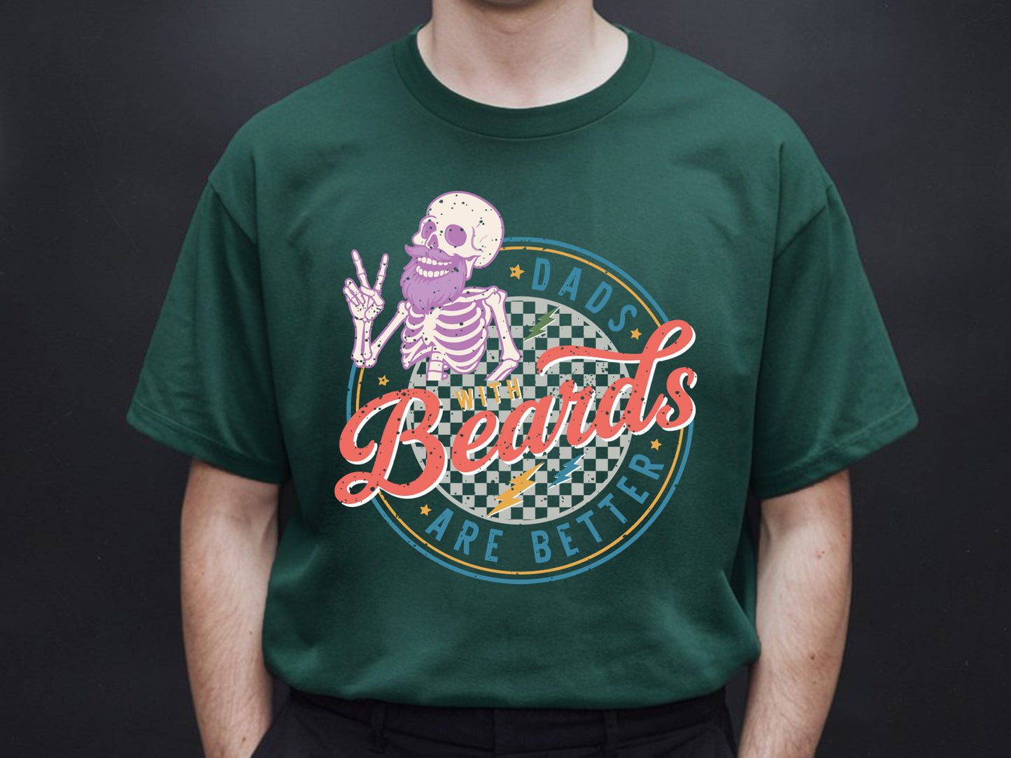 Dads with Beards are Better Sublimation Design