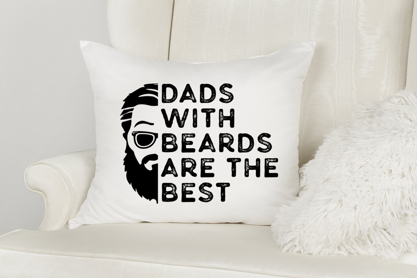 Dads with beards are the Best, Fathers Day SVG