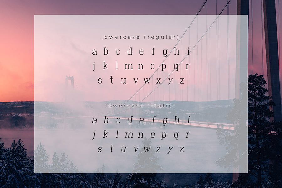 Derious - A Delicate New Serif Font