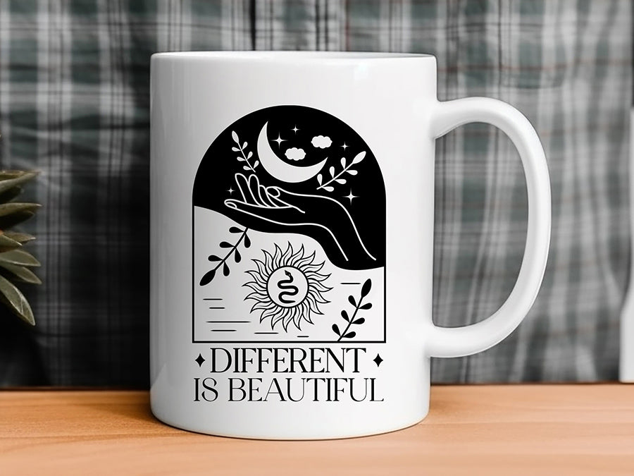 Different is Beautiful - Boho SVG Cut File